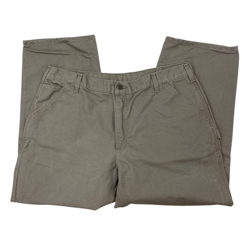 Carhartt B11-DES canvas work pants men's size 42(41) x 30